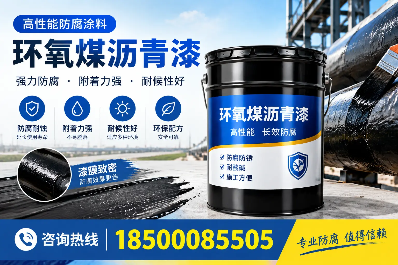 环氧煤沥青漆使用中的常见问题解答，五家渠用户必看